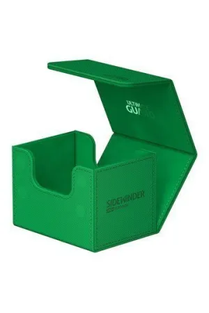 ULTIMATE GUARD SIDEWINDER 100+ XENOSKIN MONOCOLOR VERDE