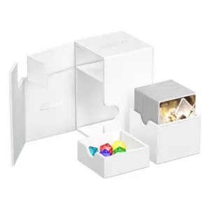 ULTIMATE GUARD FLIP`N`TRAY 100+ XENOSKIN MONOCOLOR BLANCO