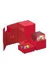 ULTIMATE GUARD FLIP`N`TRAY 100+ XENOSKIN MONOCOLOR ROJO