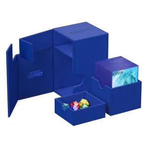 ULTIMATE GUARD FLIP`N`TRAY 100+ XENOSKIN MONOCOLOR AZUL