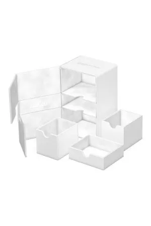 ULTIMATE GUARD TWIN FLIP`N`TRAY 160+ XENOSKIN MONOCOLOR BLANCO