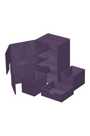 ULTIMATE GUARD TWIN FLIP`N`TRAY 160+ XENOSKIN MONOCOLOR VIOLETA