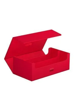 ULTIMATE GUARD ARKHIVE 800+ XENOSKIN MONOCOLOR ROJO