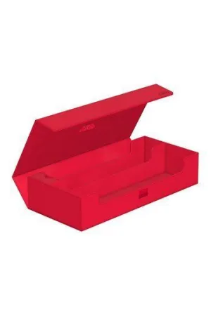 ULTIMATE GUARD SUPERHIVE 550+ XENOSKIN MONOCOLOR ROJO
