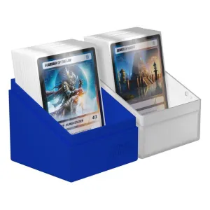 ULTIMATE GUARD BOULDER DECK CASE 100+ SYNERGY AZUL/BLANCO
