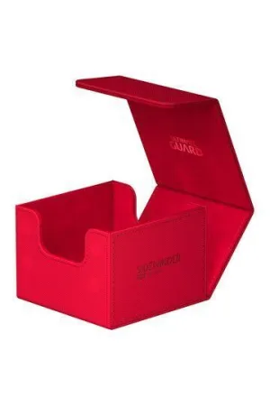 ULTIMATE GUARD SIDEWINDER 133+ XENOSKIN MONOCOLOR ROJO