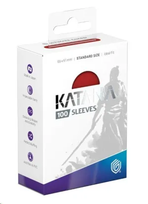 FUNDAS ULTIMATE GUARD KATANA TAMAÑO ESTÁNDAR SOL NACIENTE (100)