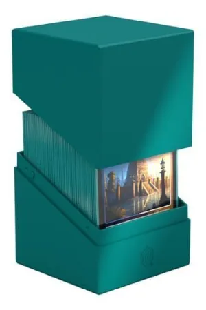 ULTIMATE GUARD BOULDER DECK CASE 100+ SOLID GASOLINA AZUL