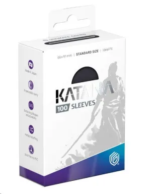 FUNDAS ULTIMATE GUARD KATANA TAMAÑO ESTÁNDAR OBSIDIAN SHARD (100)