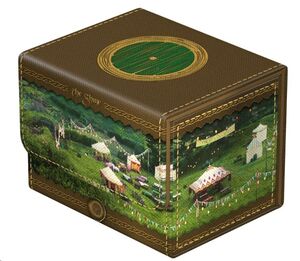 EL SEÑOR DE LOS ANILLOS ULTIMATE GUARD SIDEWINDER 100+ XENOSKIN LUGARES DE LA TIERRA MEDIA - LA COMARCA