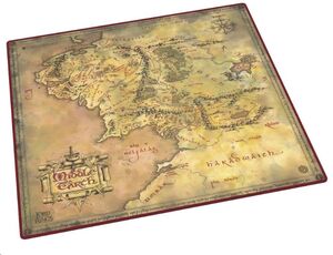 ULTIMATE GUARD TAPETE OVERSIZED 61X 61CM EL SEÑOR DE LOS ANILLOS