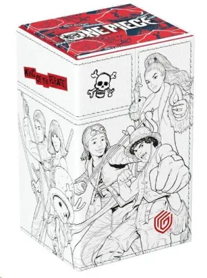 ONE PIECE ULTIMATE GUARD FLIP'N'TRAY 80+ XENOSKIN - SKETCH