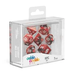 OAKIE DOAKIE DICE DADOS RPG SET DE 7 GEMIDICE VAMPIRO