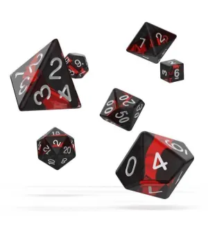 OAKIE DOAKIE DADOS RPG SET DE 7 ENCLAVE RUBY