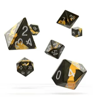 OAKIE DOAKIE DADOS RPG SET DE 7 ENCLAVE AMBER
