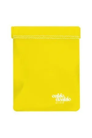 OAKIE DOAKIE DICE BOLSA PARA DADOS PEQUEÑO - AMARILLO