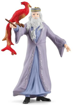 HARRY POTTER FIGURA DUMBLEDORE & FAWKES