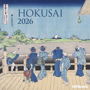 CALENDARIO ANUAL 2026 30X30 HOKUSAI