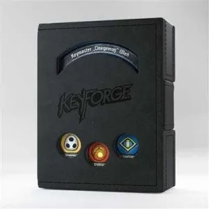 GAMEGENIC: KEYFORGE BLACK DECK BOOK ML                                     