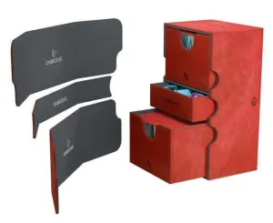 GAMEGENIC: STRONGHOLD 200+ CONVERTIBLE RED                                 