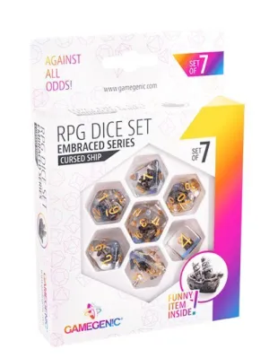 GAMEGENIC: DEATH VALLEY RPG DICE SET (7PCS)