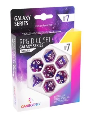 GAMEGENIC: NEBULA RPG DICE SET (7PCS)