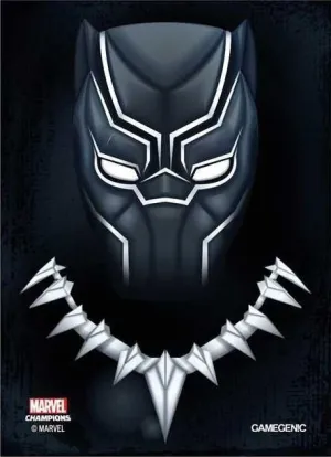 MARVEL CHAMPIONS FUNDAS PANTERA NEGRA (50) MARVEL CHAMPIONS FUNDAS PANTERA NEGRA (50)