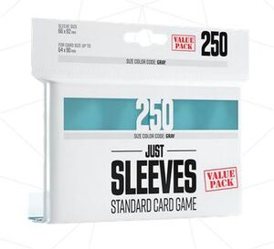 GAMEGENIC: JUST SLEEVES VALUE PACK CLEAR (250)