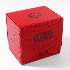 STAR WARS UNLIMITED GAMEGENIC DECK POD RED