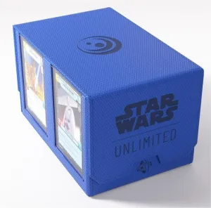 STAR WARS UNLIMITED GAMEGENIC DOUBLE DECK POD BLUE