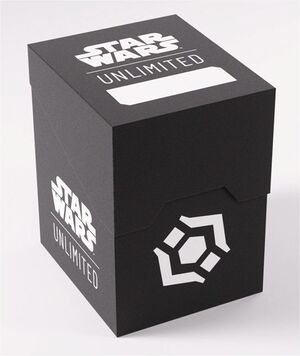 STAR WARS UNLIMITED GAMEGENIC SOFT CRATE BLACK/WHITE