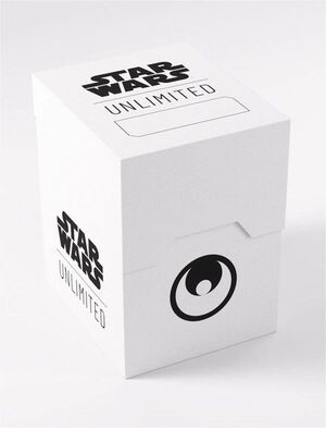 STAR WARS UNLIMITED GAMEGENIC SOFT CRATE WHITE/BLACK