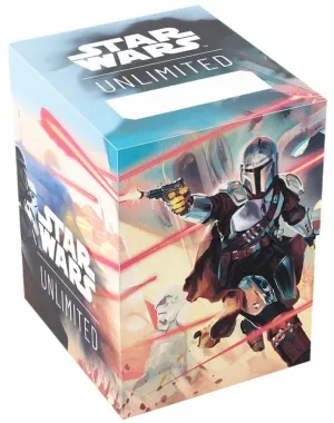 STAR WARS UNLIMITED GAMEGENIC SOFT CRATE MANDALORIAN/MOFF GIDEON