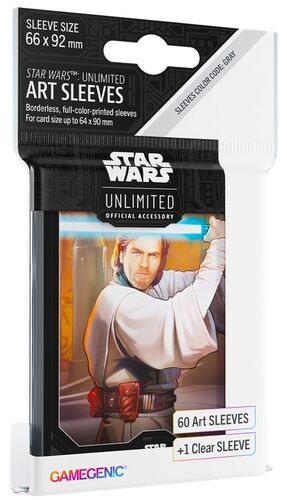 STAR WARS UNLIMITED GAMEGENIC ART SLEEVES OBI-WAN KENOBI