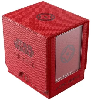 STAR WARS UNLIMITED GAMEGENIC TWIN SUNS DECK POD RED