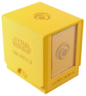STAR WARS UNLIMITED GAMEGENIC TWIN SUNS DECK POD YELLOW