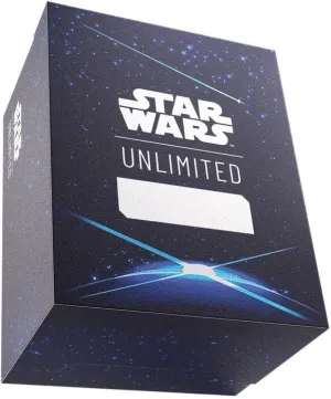 STAR WARS UNLIMITED GAMEGENIC SOFT CRATE CARD BACK BLUE