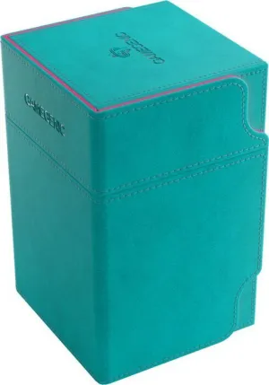 GAMEGENIC: CAJA PARA MAZO WATCHTOWER 100+ XL TEAL/PINK
