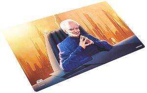 STAR WARS UNLIMITED GAMEGENIC GAME MAT SET 6 CANC. PALPATINE
