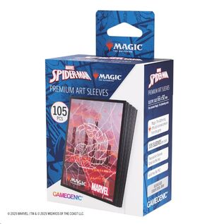 MAGIC: THE GATHERING MARVEL'S SPIDERMAN FUNDA SLEEVES MOUNTAI