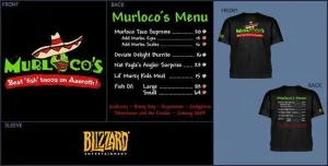 WORLD OF WARCRAFT CAMISETA CHICO MURLOCOS TACOS L                          