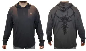DIABLO III CAMISETA MANGAS LARGAS CAPUCHA PRIME EVIL L                     