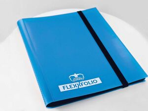 ULTIMATE GUARD 9-POCKET FLEXFOLIO CARPETA PARA CARTAS AZUL                 