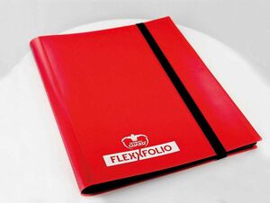 ULTIMATE GUARD 9-POCKET FLEXFOLIO CARPETA PARA CARTAS ROJO                 