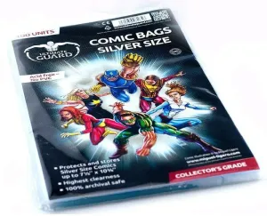 ULTIMATE GUARD COMIC BAGS BOLSAS COMICS SILVER SIZE (100)