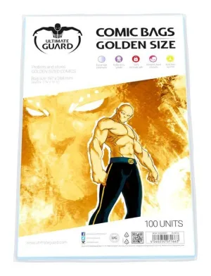 ULTIMATE GUARD BOLSAS PARA COMICS GOLDEN SIZE (100)