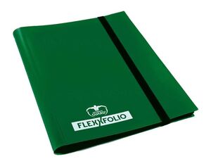 ULTIMATE GUARD 4-POCKET FLEXFOLIO CARPETA PARA CARTAS VERDE                