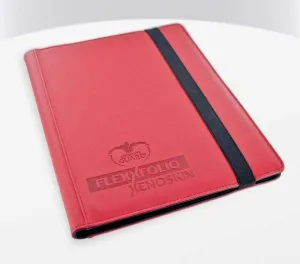 ULTIMATE GUARD 9-POCKET FLEXXFOLIO XENOSKIN CARPETA PARA CARTAS ROJO ULTIMATE GUARD 9-POCKET FLEXXFOLIO XENOSKIN CARPETA PARA CARTAS ROJO