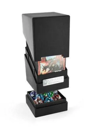 ULTIMATE GUARD MONOLITH DECK CASE 100 CAJA CARTAS TAMAÑO ESTANDAR NEGRO    