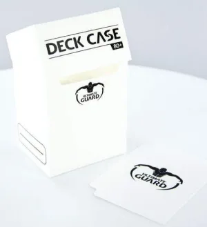 ULTIMATE GUARD DECK CASE 80+ CAJA CARTAS ESTANDAR BLANCO                   